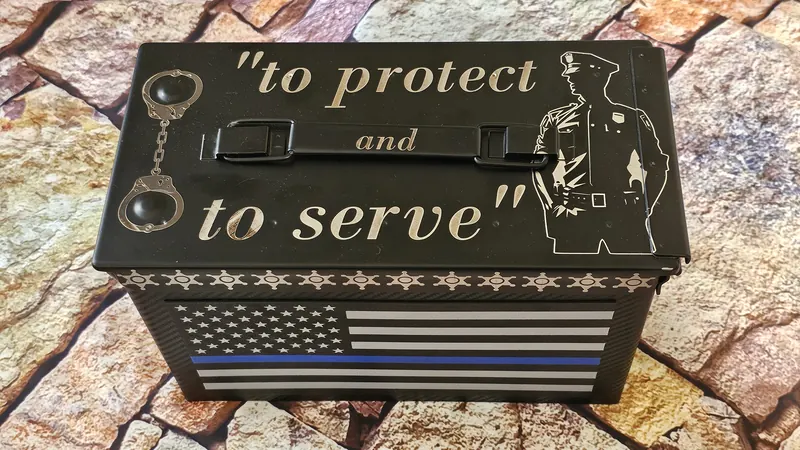 Custom Ammo Can - Laser engraved metal storage